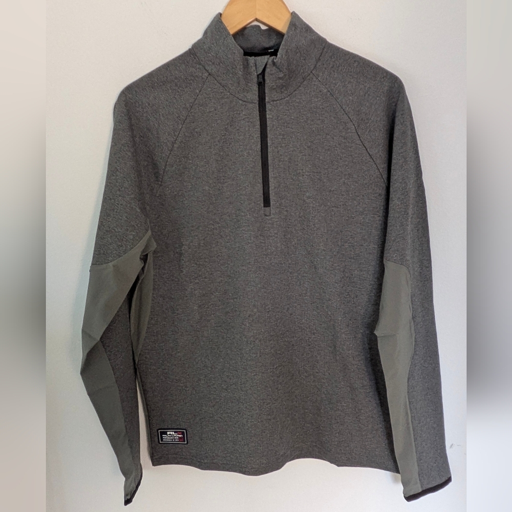 RLX Ralph Lauren Golf 1/4 Zip Men's Shirt Size M Performance Wear Wicking NEW